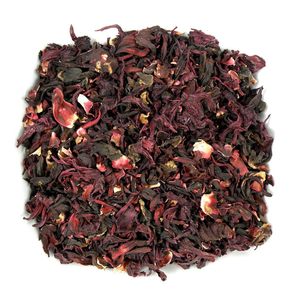 Hibiscus Flower, Cut & Sift, bulk (oz)