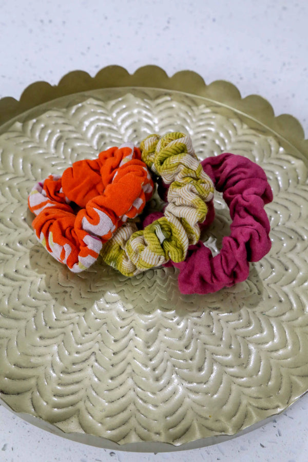 Saree Scrunchie Set