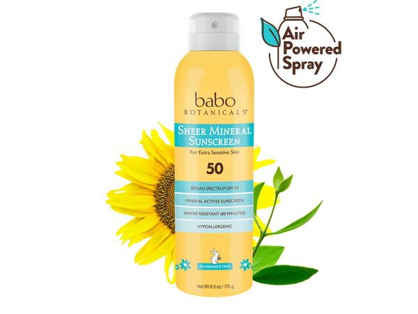 Babo Botanicals Mineral Sunscreen Spray