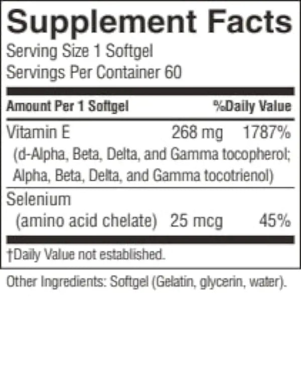 Vitamin E Complete w/ Selenium