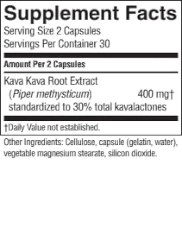 Kava Kava Concentrate