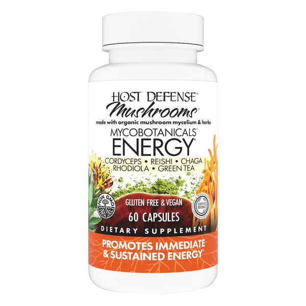 Host Defense Mushrooms Mycobotanicals Energy capsules