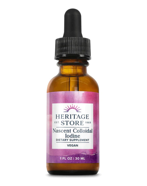 Heritage Store Nascent Colloidal Iodine 1 fl. oz.