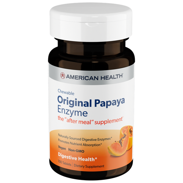 American Health Original Papaya Enzyme, Chewable