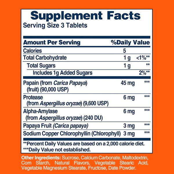 American Health Papaya Enzyme w/ Chlorophyll