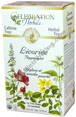 Celebration Herbals Licorice Root Tea, Organic