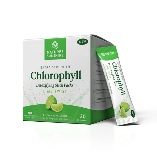 Chlorophyll Detoxifying Stick Packs