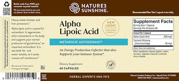 Alpha Lipoic Acid